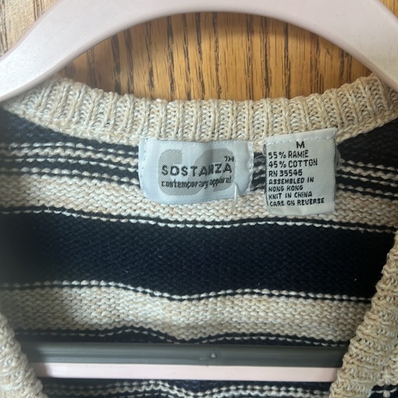 Women’s knitted vintage vest - Picture 2 of 3